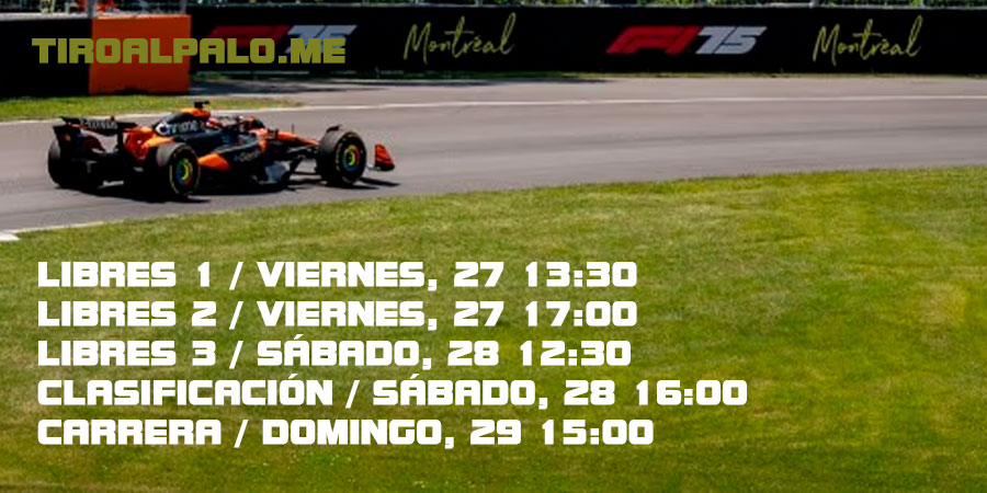 formula1 gpremio austria horarios 2025